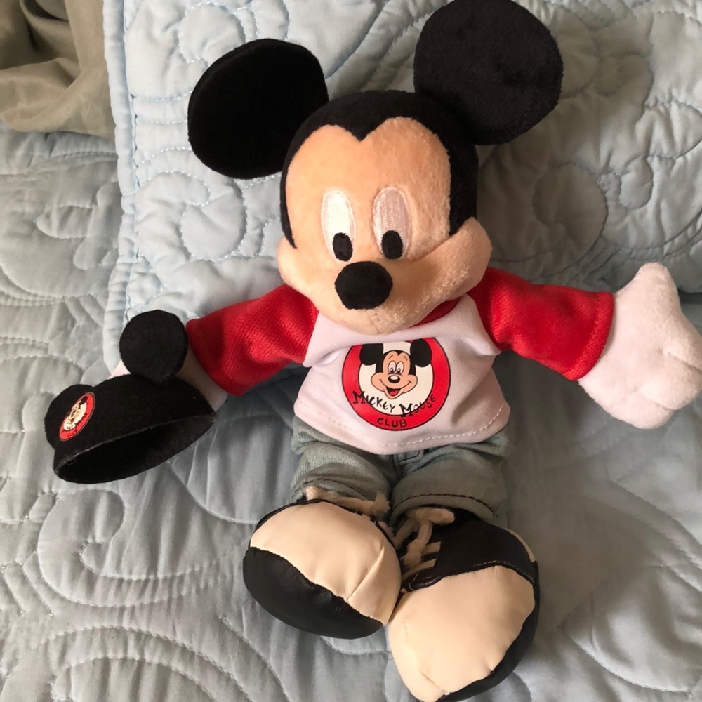 Mickey Mouse Walt Disney World Disney Resort Disney Theme Park bean bag vintage